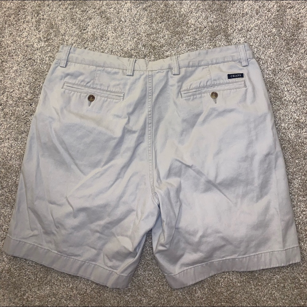 Chaps Gray Cotton Cargo shorts size waist 38 - Picture 10 of 12